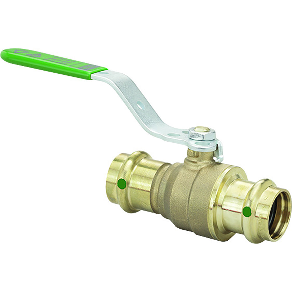 Viega ProPress 1 Zero Lead Bronze Ball Valve wStainless Stem  Double Press Connection  Smart Connect Technology 79933