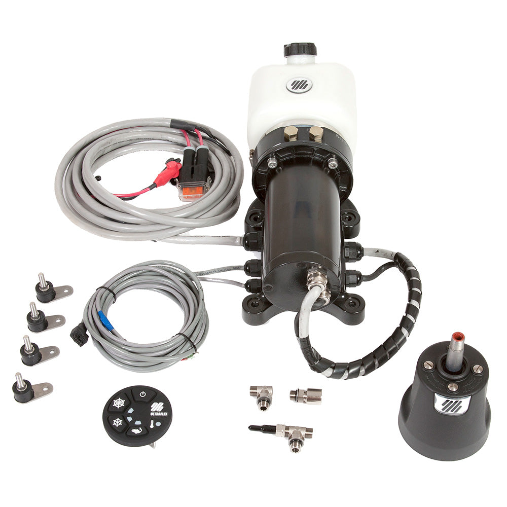 Uflex MasterDrive Single Station Retrofit Kit MD40FM Includes Helm Interface MasterDrive Power Unit MD40FM