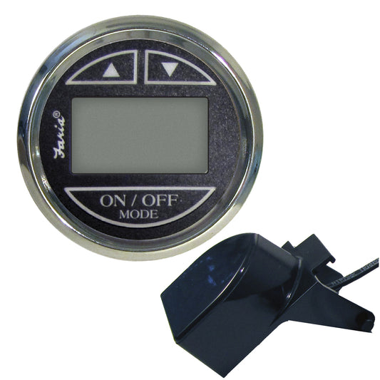 Faria Platinum 2 Depth Sounder wTransom Mount Transducer 22025