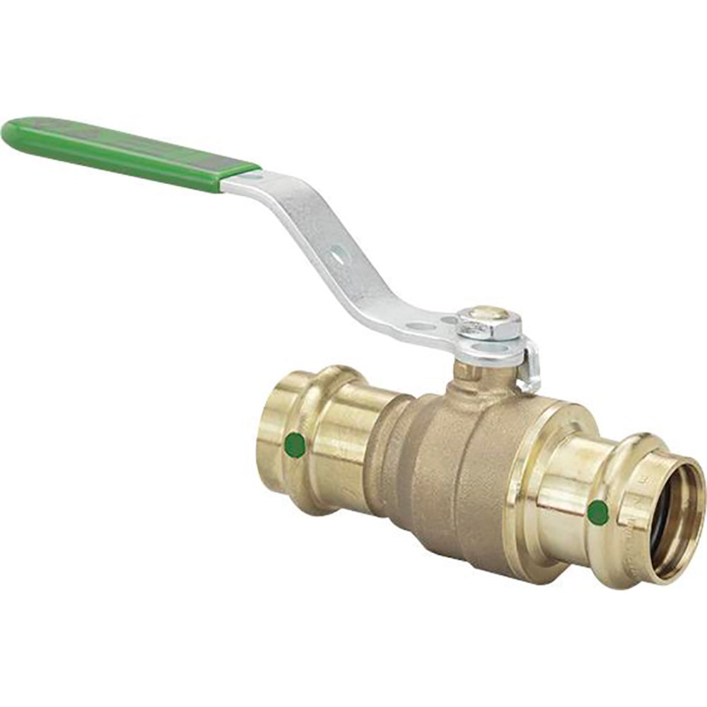 Viega ProPress 2 Zero Lead Bronze Ball Valve wStainless Stem  Double Press Connection 79948