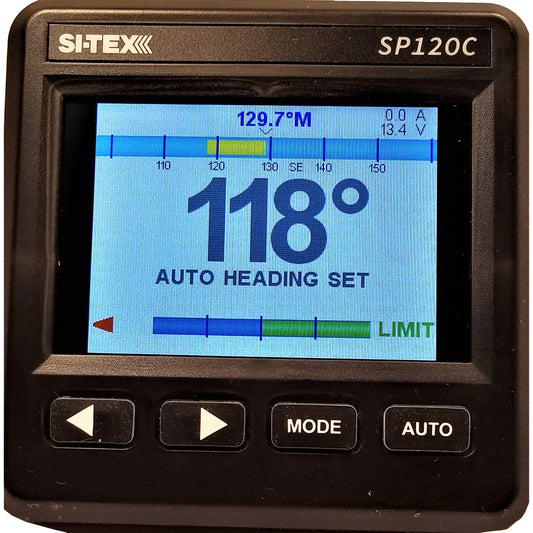 SITEX SP120 Color System wRudder Feedback  Type S Mechanical Dash Drive SP120CRF3
