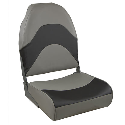 Springfield Premium Wave Folding Seat  Grey wMeteor Stripe 1062034