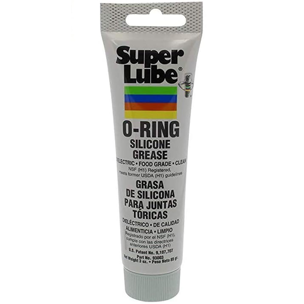 Super Lube ORing Silicone Grease  3oz Tube 93003