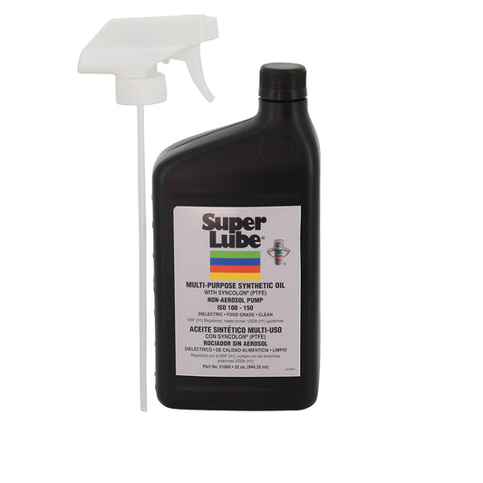 Super Lube Food Grade Synthetic Oil  1qt Trigger Sprayer 51600