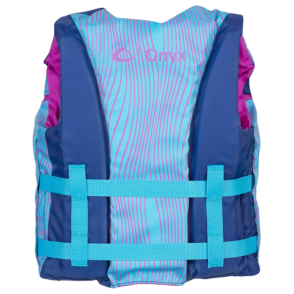 Onyx Shoal All Adventure Youth Paddle  Water Sports Life Jacket  Blue 12100050000221