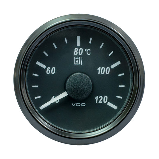 VDO SingleViu 52mm 2116 Hydraulic Oil Temp Gauge  120C  29122 Ohm A2C3833510030