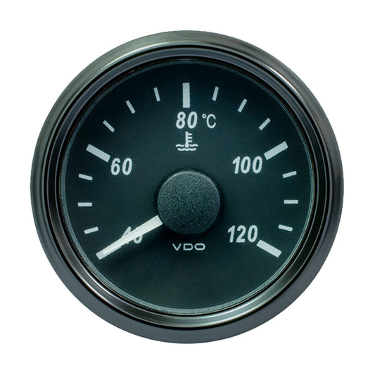 VDO SingleViu 52mm 2116 Water Temp Gauge  120 C  29122 ohm A2C3833320030