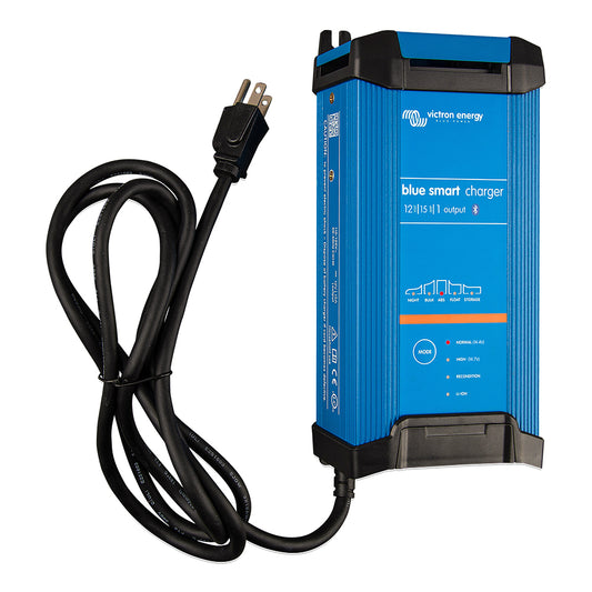 Victron Blue Smart IP22 12VDC 15A 1 Bank 120V Charger  Dry Mount BPC121545102