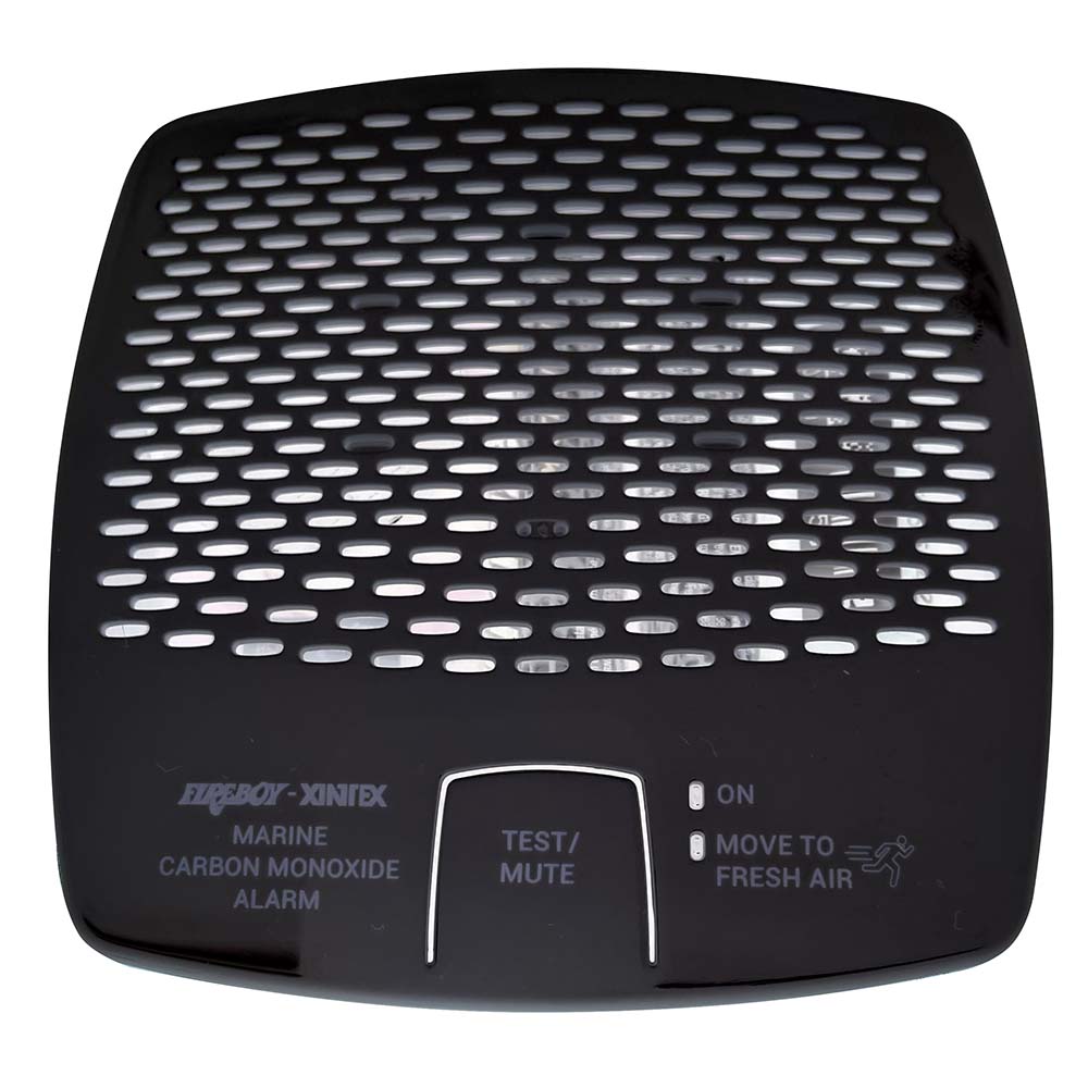 FireboyXintex CO Alarm 1224V DC  Black CMD6MDBR
