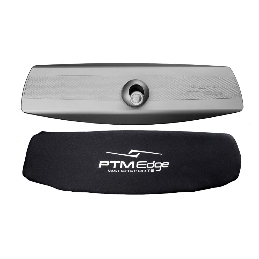 PTM Edge VR140 Elite Mirror  Cover Combo  Titanium Grey P12848100GRMS