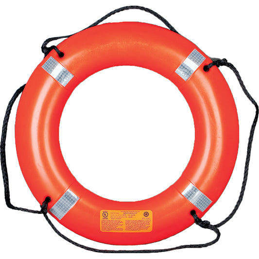 Mustang 30 Ring Buoy wReflective Tape MRD03020311