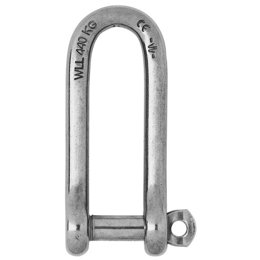 Wichard Captive Pin Long D Shackle  Diameter 6mm  14 01413