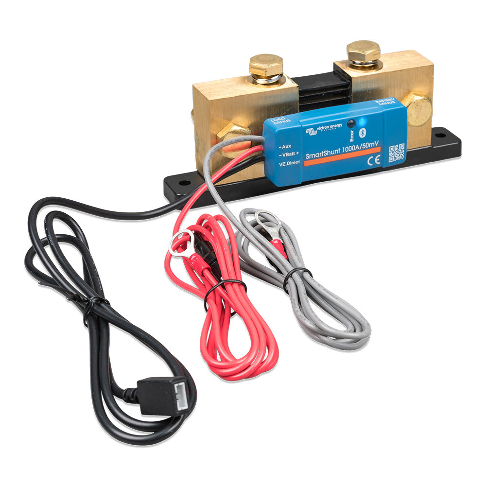 Victron SmartShunt 1000A50MV IP65 Bluetooth Battery Monitor SHU065210050