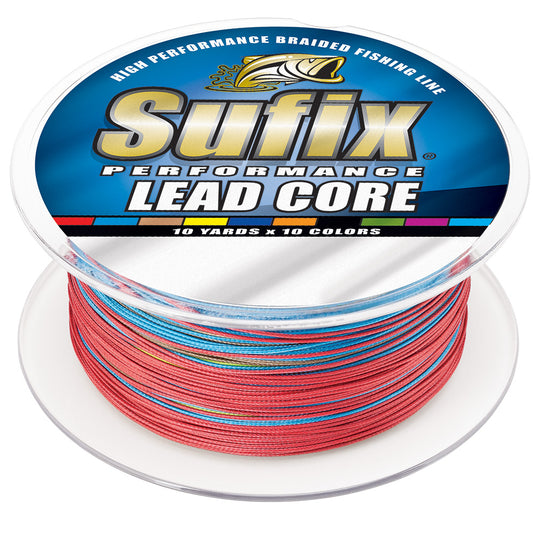Sufix Performance Lead Core  18lb  10Color Metered  200 yds 668218MC