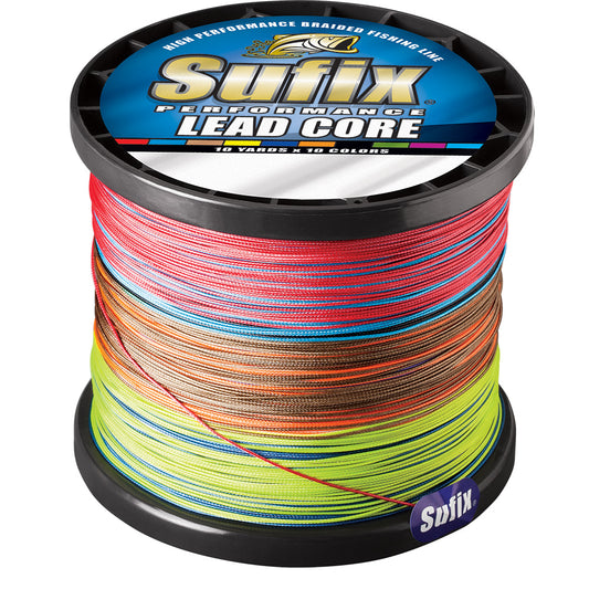 Sufix Performance Lead Core  15lb  10Color Metered  600 yds 668315MC