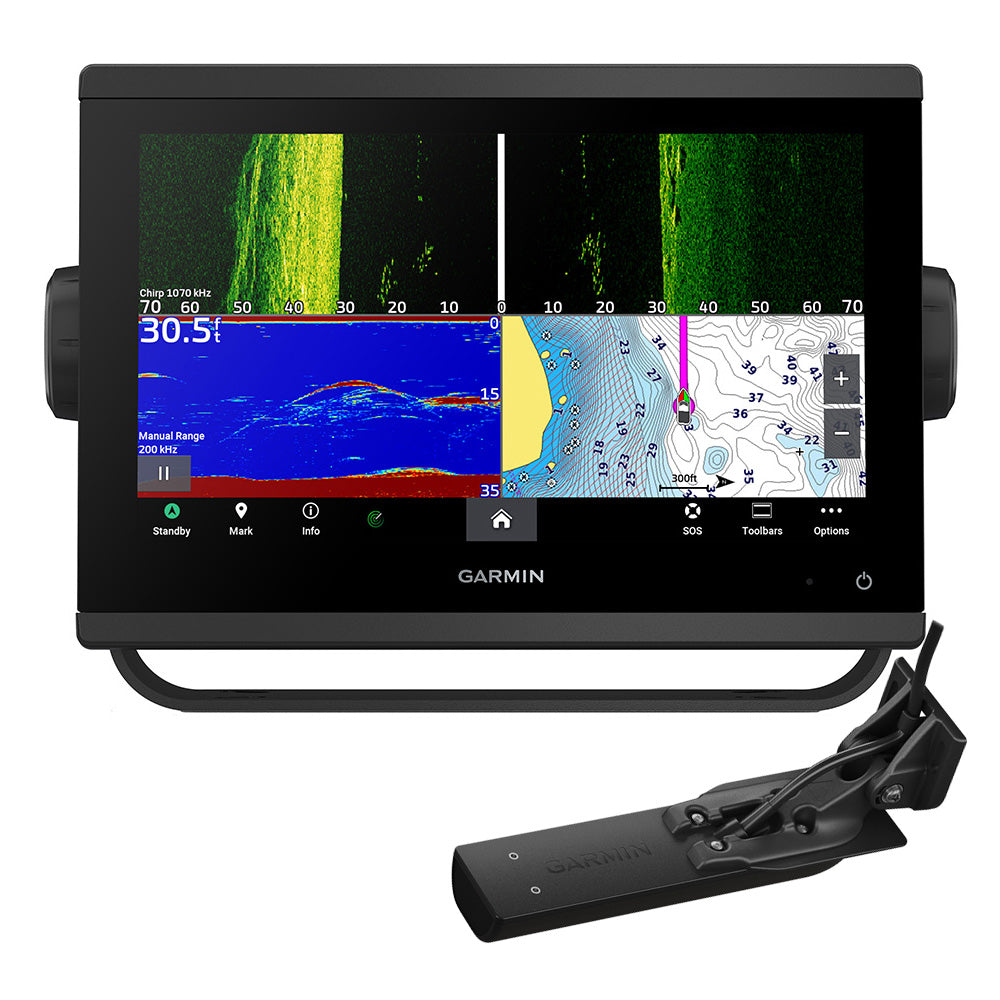Garmin GPSMAP 943xsv Combo GPS Fishfinder GN wGT56TM 0100236661GT56