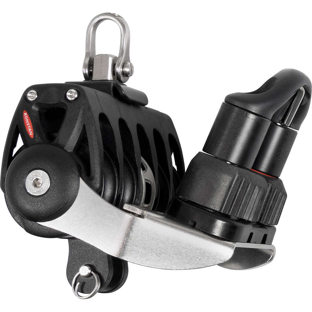 Ronstan Series 40 Orbit RT Block wQuin Becket Cleat  Swivel RF46530