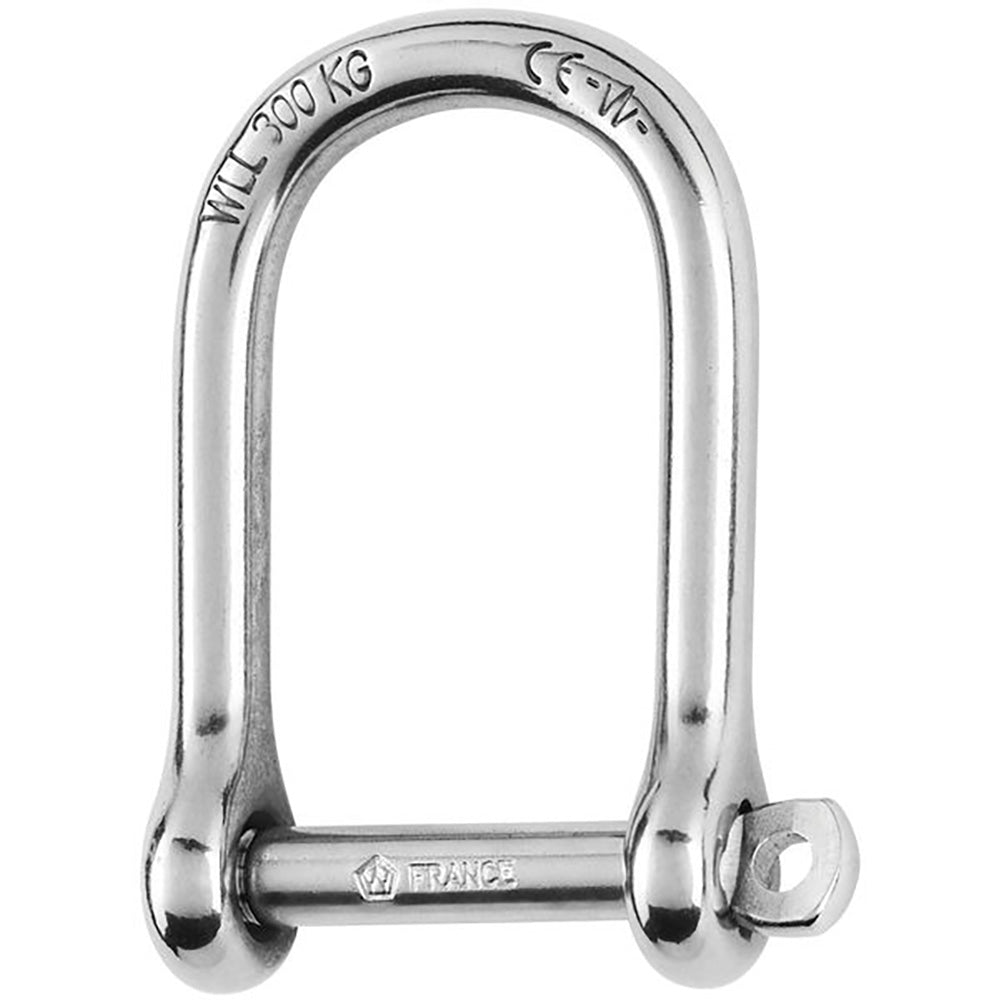 Wichard SelfLocking Large Opening Shackle  8mm Diameter  516 01264