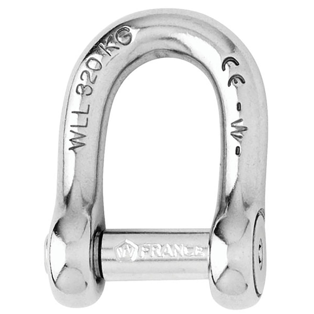 Wichard SelfLocking Allen Head Pin D Shackle  8mm Diameter  516 01304