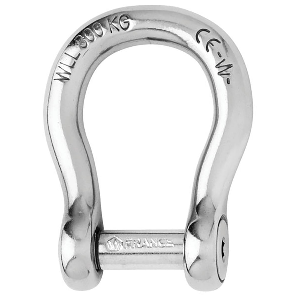 Wichard SelfLocking Allen Head Pin Bow Shackle  6mm Diameter  14 01343