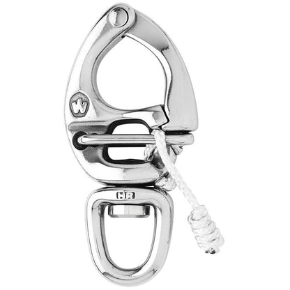 Wichard HR Quick Release Snap Shackle With Swivel Eye  90mm Length  33564 02675