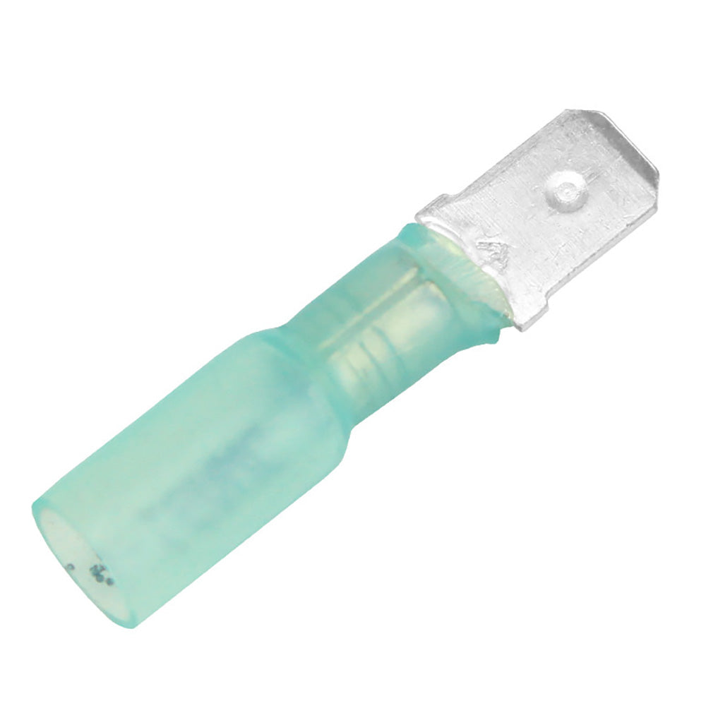 Pacer 1614 AWG Heat Shrink Male Disconnect  3 Pack TDE14250M3